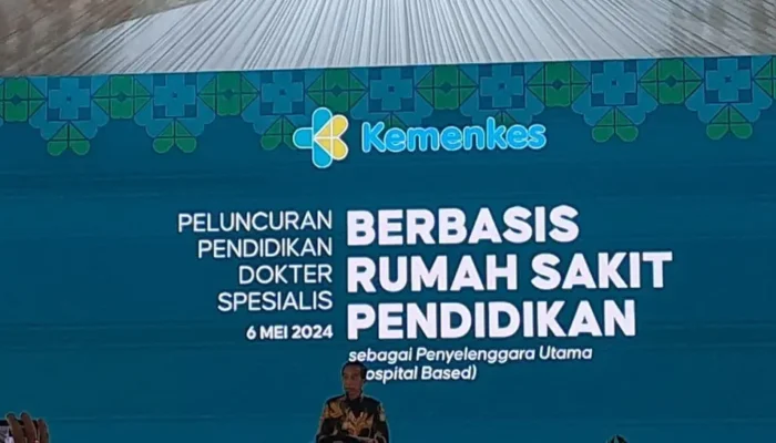 Presiden Jokowi Luncurkan Program Pendidikan Dokter Spesialis Berbasis Rumah Sakit di Jakarta