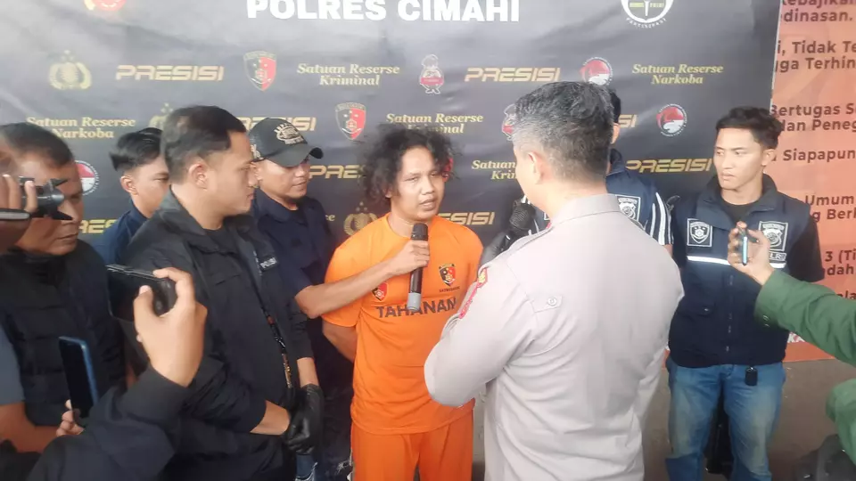 Image Credit Algi Muhamad Gifari/Beritasatu - Sahir tega membunuh istri tercintanya akibat terbakar api cemburu.