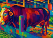 Ilustrasi Sapi Kurban.(Indonesiaupdates.com)