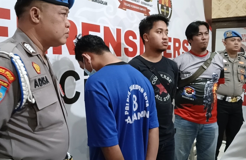 Tersangka pelecehan seksual di RS Pertamina Cirebon perawat DN telah ditetapkan sebagai tersangka oleh Polres Cirebon Kota. (Beritasatu/Dede Adhitama)