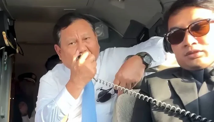 Presiden Prabowo Subianto Sapa Pilot Pesawat Tempur Yordania dalam Kunjungan Kenegaraan