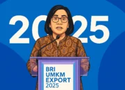 Menteri Keuangan, Sri Mulyani dalam pembukaan BRI UMKM EXPO(RT) 2025 dan BRI Microfinance Outlook 2025 digelar di ICE BSD City, Tangerang, Kamis (30/1/2025). (Foto: Istimewa)