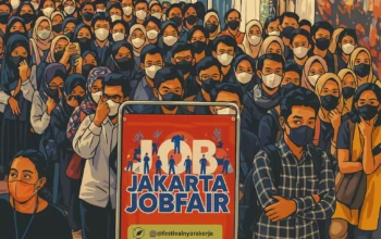 Ilustrasi - Para pencari kerja.