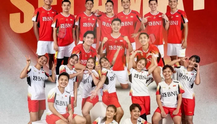 Merah Putih Berkibar! Indonesia Tantang China di Final Piala Thomas & Uber 2024