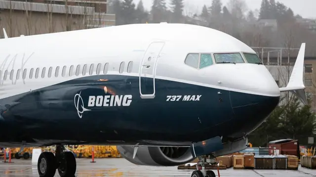 Image Credit AFP - Ilustrasi pesawat Boeing 737 MAX