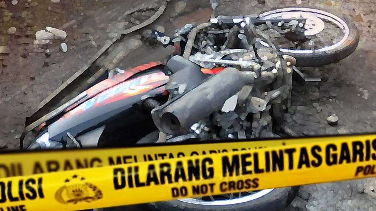 Image Credit Istimewa - Ilustrasi Kecelakaan Motor.