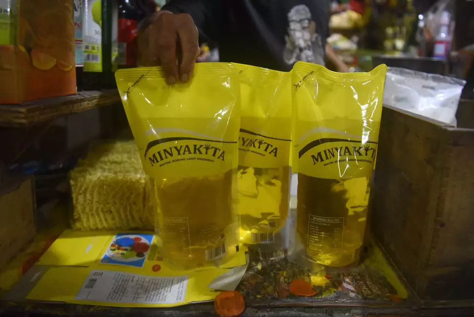 Image Credit Indrianto Eko Suwarso/Antara - Mengenal apa itu minyak goreng jenis minyakita dan siapa yang memproduksinya.
