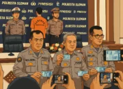 Ilustrasi - Kapolresta Sleman Kombes Edy Setyanto Erning Wibowo saat pengumuman penetapan pengemudi BMW CCP sebagai tersangka, Rabu (28/5/2025).