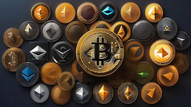 Ilustrasi Kripto. (AI Generate)
