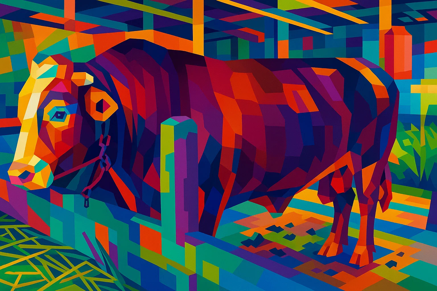 Ilustrasi Sapi Kurban.(Indonesiaupdates.com)