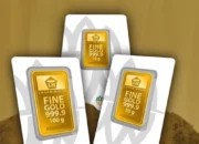 Harga Emas ANTAM Hari Ini Naik, Tembus Rp1.891.000 per Gram.(Logammulia)