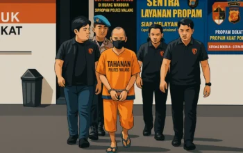 Ilustrasi - Pelaku kasus pemuda di Malang tewas hanya karena berebut toilet bernama Muhammad Fikri (26).
