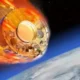 Ilustrasi pesawat antariksa Kosmos 482 jatuh ke Bumi (ESA/David Ducross)