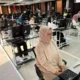 UTBK SNBT 2025 di Gedung Baru Fakultas Hukum Universitas Indonesia pada hari pertama, Rabu 23 April 2025. (Beritasatu/Zhulfakar)
