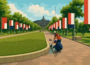 Ilustrasi - Candi Borobudur di Kabupaten Magelang, Jawa Tengah, tampak semakin cantik menjelang kunjungan kenegaraan Presiden Prabowo Subianto dan Presiden Prancis Emmanuel Macron, yang dijadwalkan tiba pada Kamis, 29 Mei 2025.
