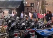 Polisi Gerebek Lahan Penampungan Motor Ilegal di Bogor Utara, 26 Unit Diamankan