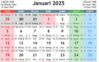 31 Hari Besar Nasional dan Internasional Januari 2025: Dari Isra Miraj hingga Tahun Baru Imlek