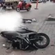 Image Credit Instagram/Istimewa - Seorang pengendara motor tewas setelah terlindas roda bus.