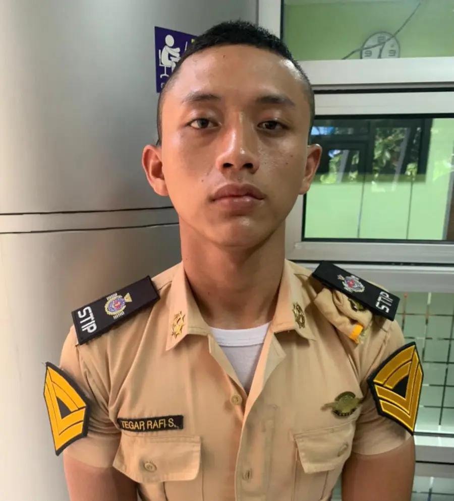 Image Credit Istimewa - Polisi menetapkan Tegar Rafi Sanjaya, 21, taruna tingkat 2 Sekolah Tinggi Ilmu Pelayaran (STIP) Jakarta, menjadi tersangka.