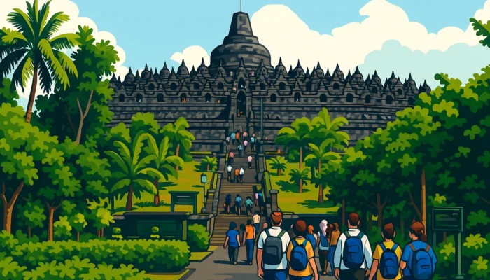 Eskalator di Candi Borobudur untuk Macron Tak Rusak Cagar Budaya, Ini Penjelasan Resminya