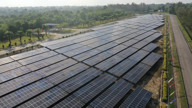 PLTS di Riau. (Istimewa)