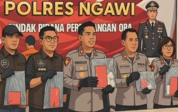 Polres Ngawi Bongkar Sindikat Perdagangan Bayi Bermodus Adopsi Ilegal