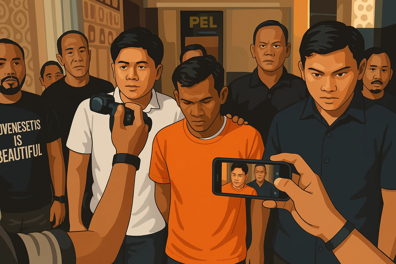 Ilustrasi - Tersangka Hengki pembunuh istrinya sendiri di Bandar Lampung.