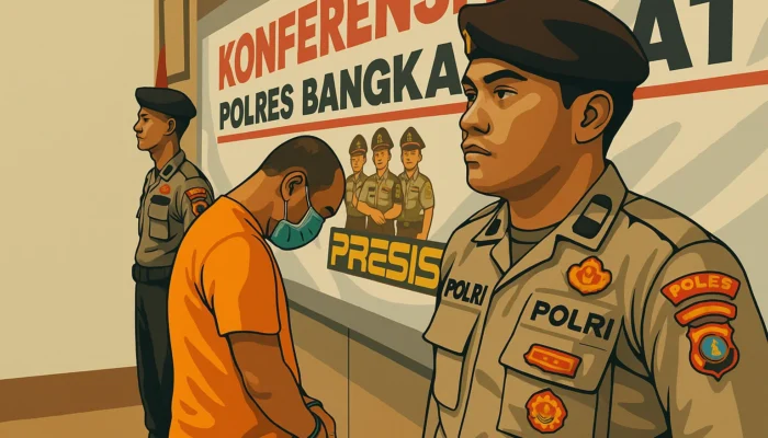 Seorang Pengajar di Pondok Tahfidz di Bangka Selatan Ditahan atas Dugaan Tindak Asusila