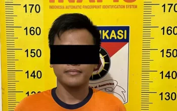 Muhammad Fikri (26) warga Dusun Kalibureng, Desa Sukosari, Kecamatan Gondanglegi, Kabupaten Malang, pelaku pembunuhan mahasiswa ditangkap polisi. (Dok.Humas Polres Malang)