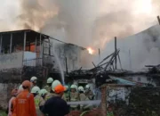 Kebakaran Hanguskan 8 Rumah di Kemayoran, 44 Jiwa Kehilangan Tempat Tinggal