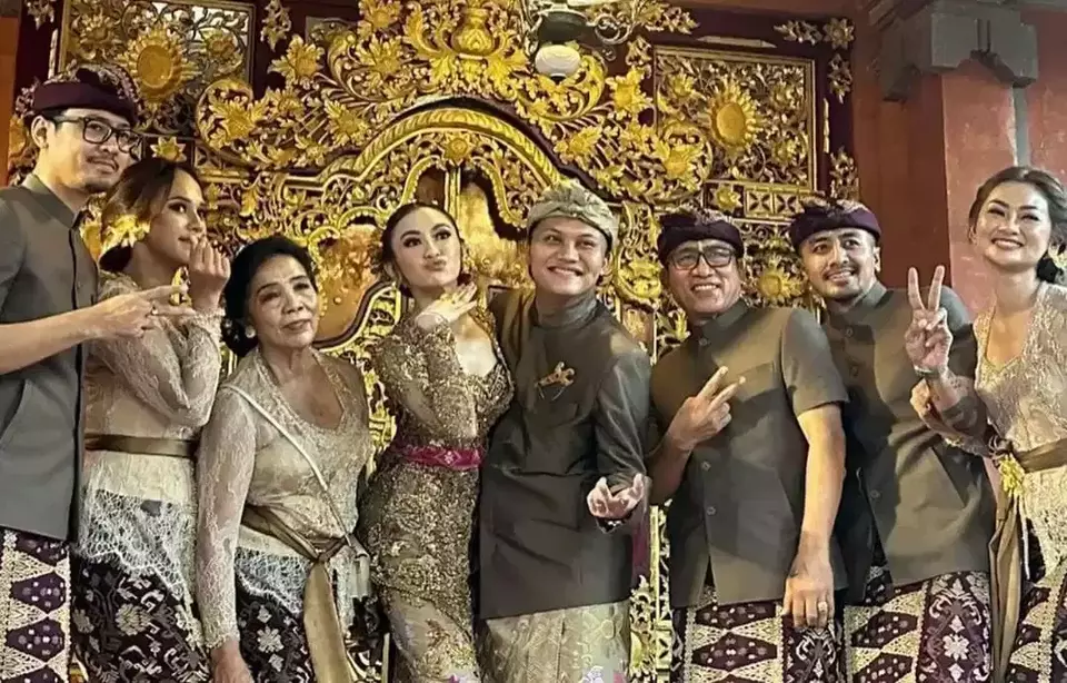 Image Credit Instagram/@mykylinz - Pesan keluarga untuk Mahalini Raharja yang memilih mualaf saat menikah dengan Rizky Febian.