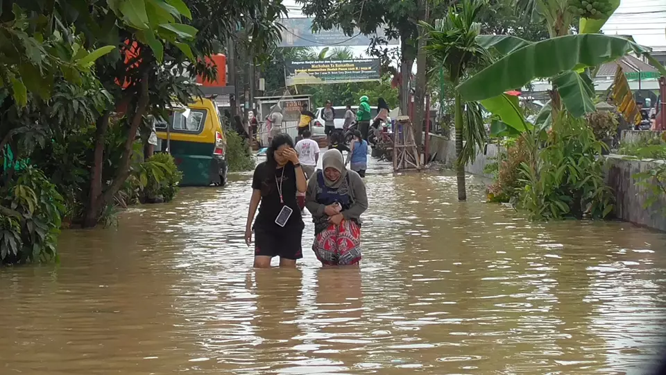 Image Credit Istimewa - Perumahan Mustika Tigaraksa kebanjiran