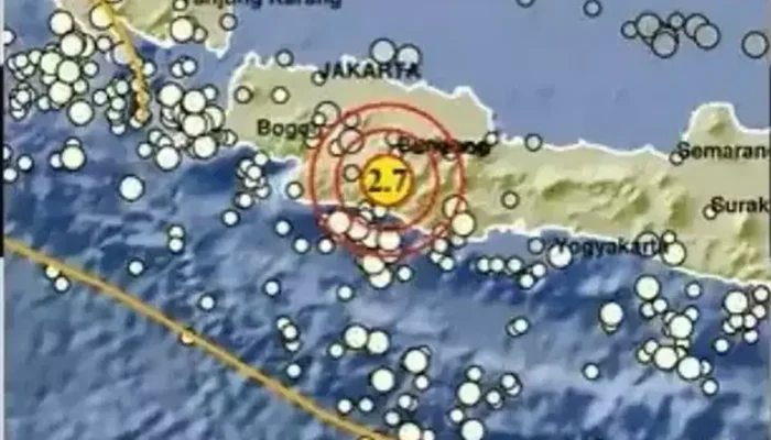 Gempa Magnitudo 2,7 Guncang Kabupaten Bandung Pagi Ini