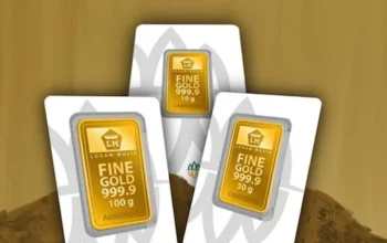 Harga Emas ANTAM Hari Ini Naik, Tembus Rp1.891.000 per Gram.(Logammulia)