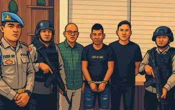 Ilustrasi - Pelaku pembacokan jaksa dan dua ASN Kejari Deli Serdang ditangkap polisi.
