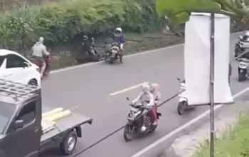 Polisi Patwal Bogor Diduga Tendang Pengendara Motor di Puncak, Kini Dicopot dan Diperiksa