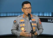 Kabag Penum Divhumas Polri, Kombes Pol. Erdi A. Chaniago menyampaikan informasi penanganan kasus.(Istimewa)
