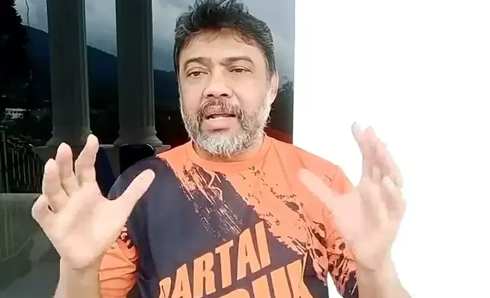 Image Credit Muhammad Fakhruddin/Beritasatu - Presiden Partai Buruh yang juga Presiden Konfederasi Serikat Pekerja Indonesia (KSPI) Said Iqbal dalam konferensi pers yang digelar secara daring, Selasa, 28 Maret 2023.