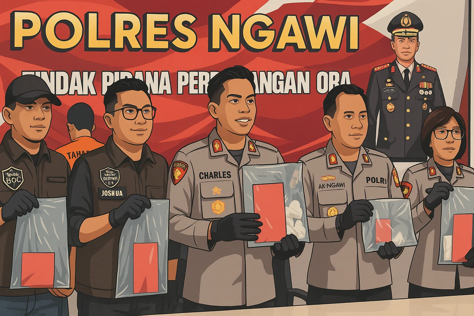 Ilustrasi - Sejumlah barang bukti diamankan petugas kepolisian pada kasus perdagangan bayi bermodus adopsi ilegal di Kabupaten Ngawi, Jawa Timur.