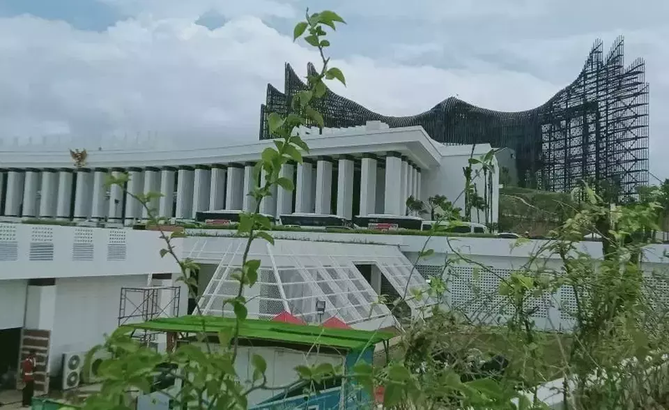 Image Credit Nyaman Bagus Purwaniawan/Antara - Pembangunan Ibu Kota Nusantara (IKN) di Kabupaten Penajam Paser Utara, Provinsi Kalimantan Timur.