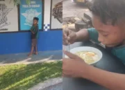 Kisah Pilu Bocah Pengamen Minta Makan ke Polres Cimahi, Kondisi Lemas Ketuk Ruangan Personel