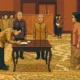 Ilustrasi.Letjen TNI (Purn) Djaka Budhi Utama dilantik sebagai dirjen bea dan cukai oleh Menteri Keuangan Sri Mulyani Indrawati, Jumat, 23 Mei 2025.(Indonesiaupdates.com)