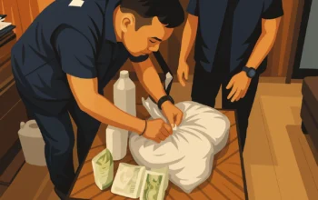 Ilustrasi - Delapan tersangka ditangkap oleh Polres Metro Bekasi setelah diketahui menggunakan tepung tapioka dan base jelly untuk memproduksi skincare palsu.