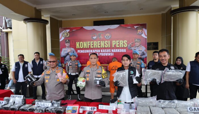 Polres Serang Berhasil Ungkap Sindikat Perdagangan Narkoba Jaringan Internasional