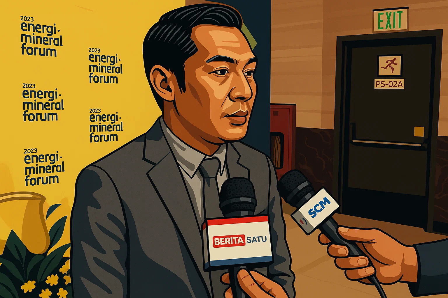Ilustrasi - CEO Indonesia Airlines, Iskandar.