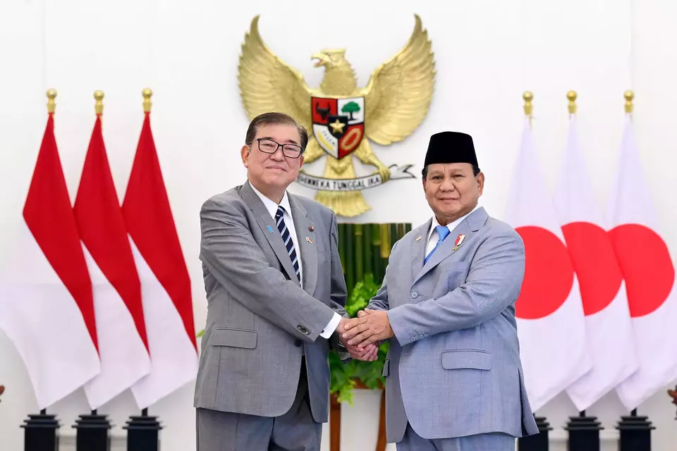 Image Credit Istimewa - Presiden Prabowo Subianto menyambut kunjungan kenegaraan Lerdana Menteri (PM) Jepang Shigeru Ishiba di Istana Kepresidenan Bogor, Sabtu, 11 Januari 2025.