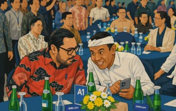 Ilustrasi - Gubernur Jawa Barat (Jabar) Dedi Mulyadi dan Wakil Ketua DPRD Jabar Ono Surono bertemu di BIJB Kertajati, Kabupaten Majalengka, Senin 19 Mei 2025.