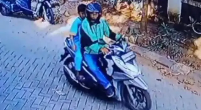 Image Credit Dok. Istimewa - Rekaman CCTV aksi penculikan terjadi di kawasan Jelupang, Serpong, Kota Tangerang Selatan pada Minggu, (8/9/2024).