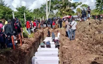 Pemakaman Massal Korban Pembantaian KKB di Yahukimo: Tragedi Pendulang Emas Ilegal yang Mengguncang Papua