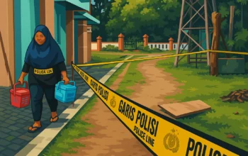 Ilustrasi - Warga Kabupaten Banyuasin, Sumatera Selatan bunuh diri di Masjid Agung Sumber, Kabupaten Cirebon dengan cara melompat dari atap..